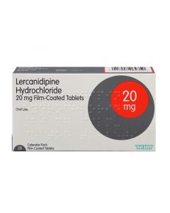 Buy Lercanidipine 10/20mg High Blood Pressure Tablets from Medicine Direct Online Pharmacy